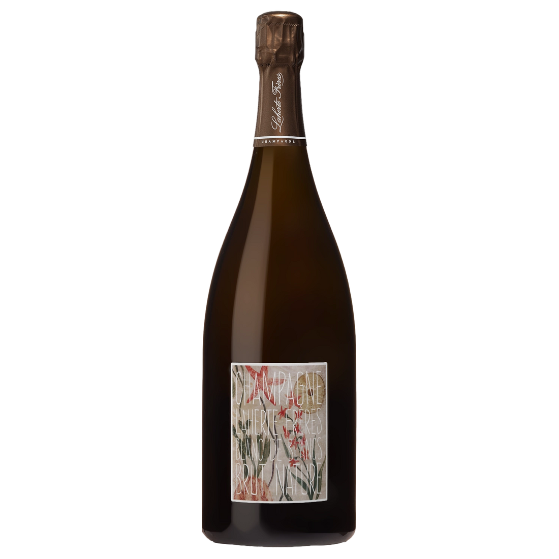 A bottle of NV Champagne Laherte Frères Blanc de Blancs Brut Nature (Base 22 Disg. Oct 2025) () 1500ml Sparkling Wine