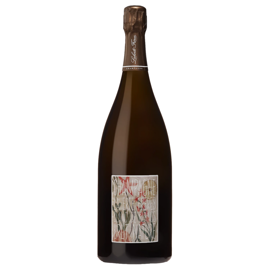 A bottle of NV Champagne Laherte Frères Blanc de Blancs Brut Nature (Base 21 Disg. Jun 2025) () 3000ml Sparkling Wine