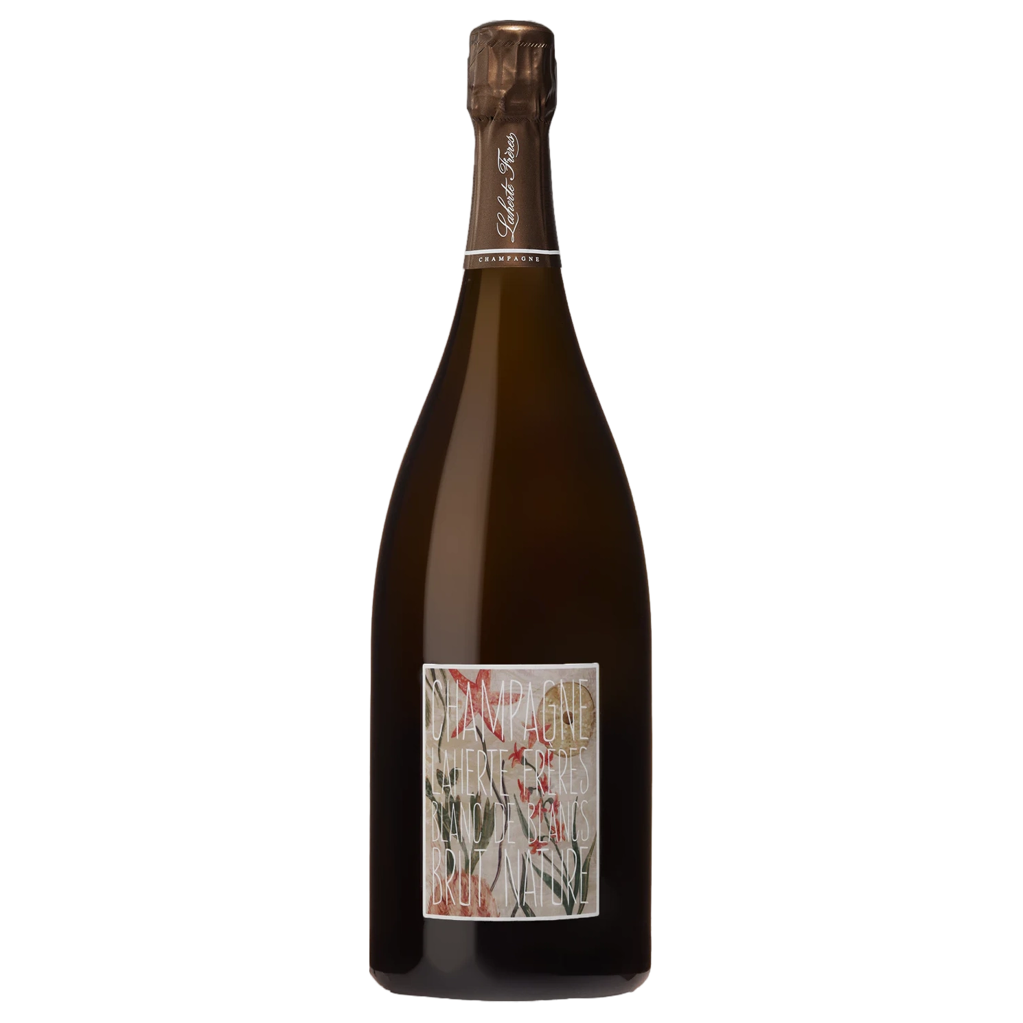 A bottle of NV Champagne Laherte Frères Blanc de Blancs Brut Nature (Base 21 Disg. Jun 2025) () 3000ml Sparkling Wine