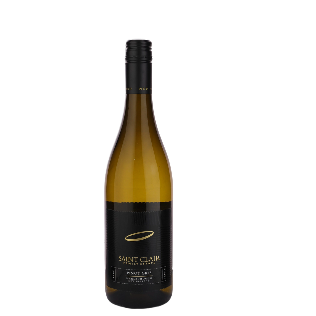 A bottle of 2024 Saint Clair Origin Pinot Gris Australia 750ml White Wine