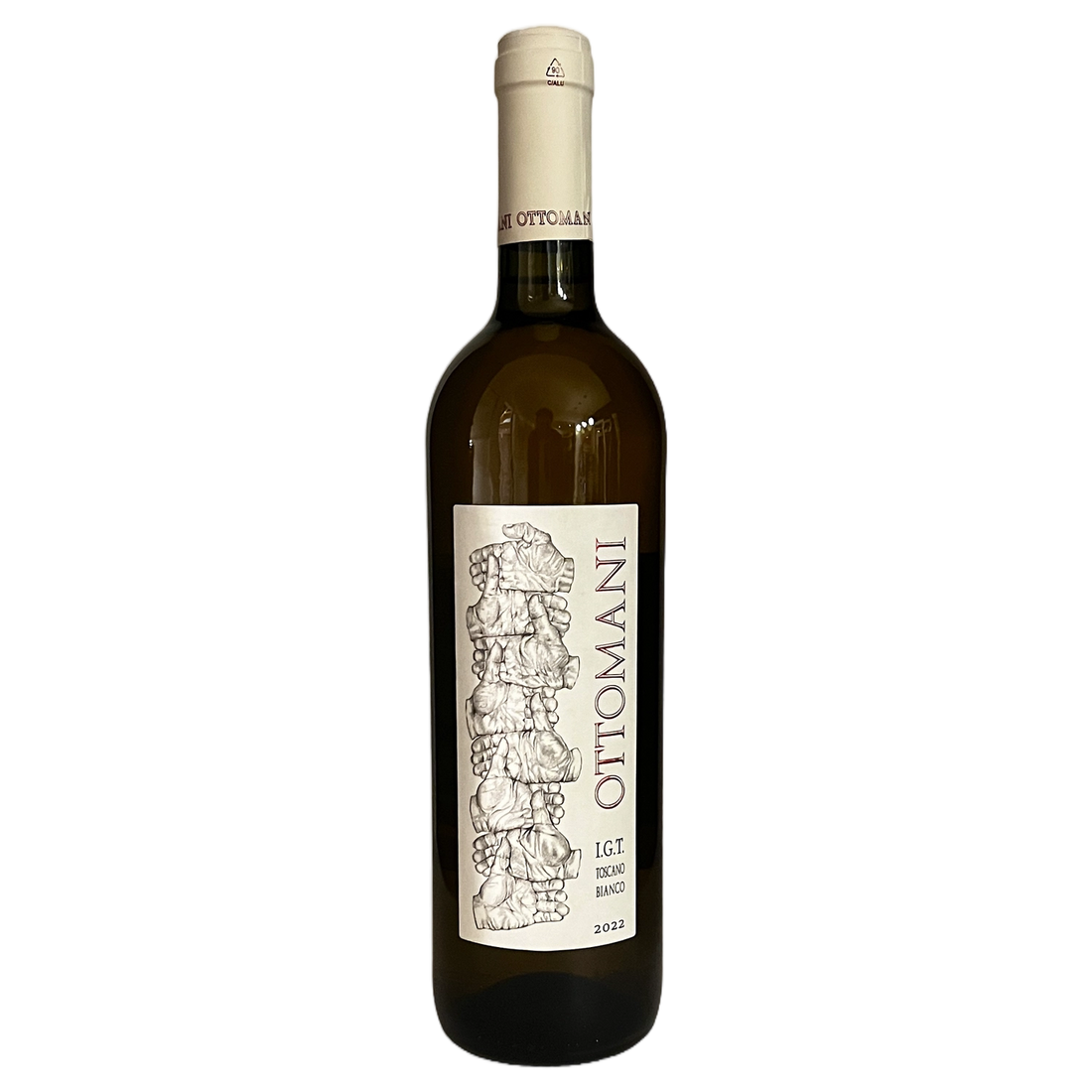 A bottle of 2024 Ottomani Bianco In Anfora IGT 750ml White Wine