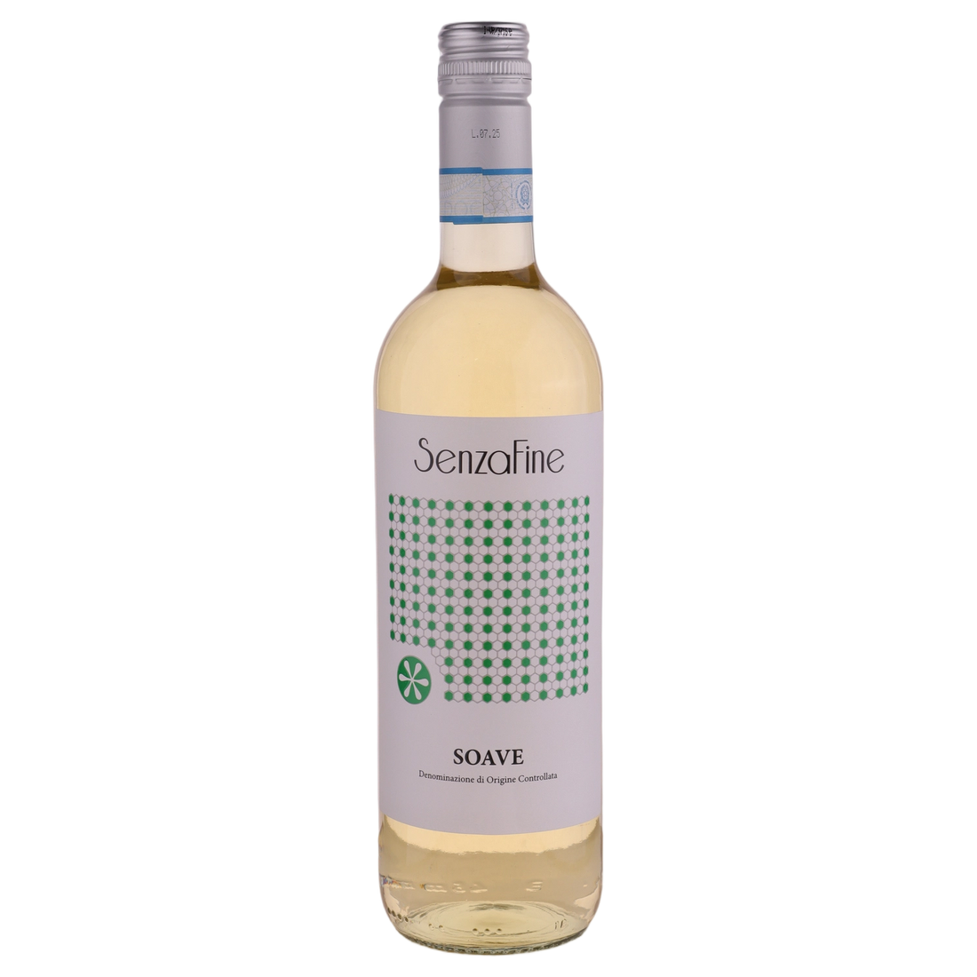 A bottle of 2024 Corte Adami Soave Senzafine DOC 750ml White Wine
