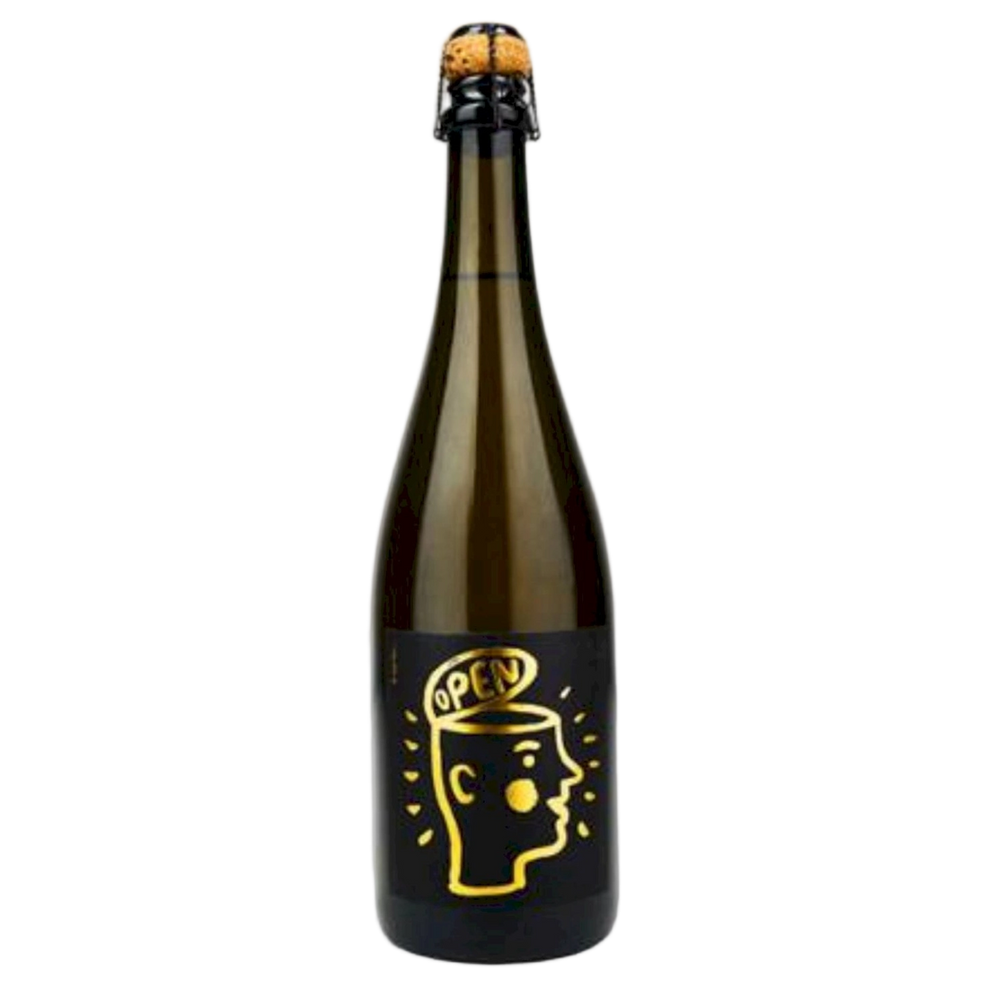 A bottle of NV Solo Uva Open Blanc De Noir Brut 750ml Red Wine