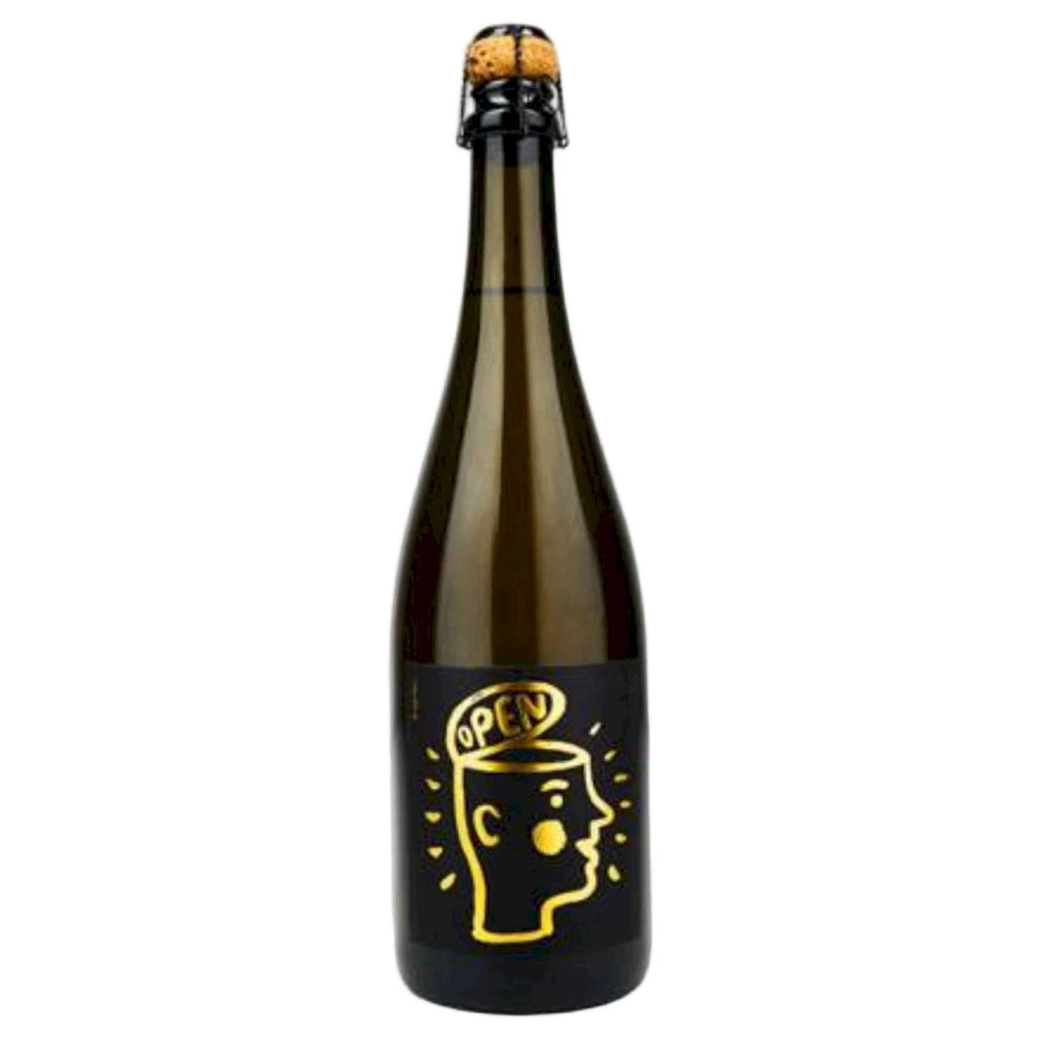 A bottle of NV Solo Uva Open Blanc De Noir Brut 750ml Red Wine