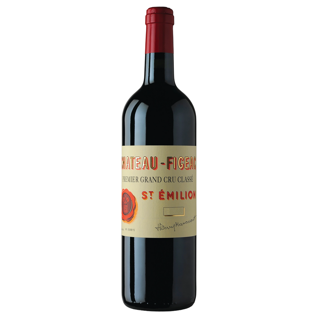 A bottle of Château Figeac 1er Grand Cru Classé 2018 750ml Red Wine