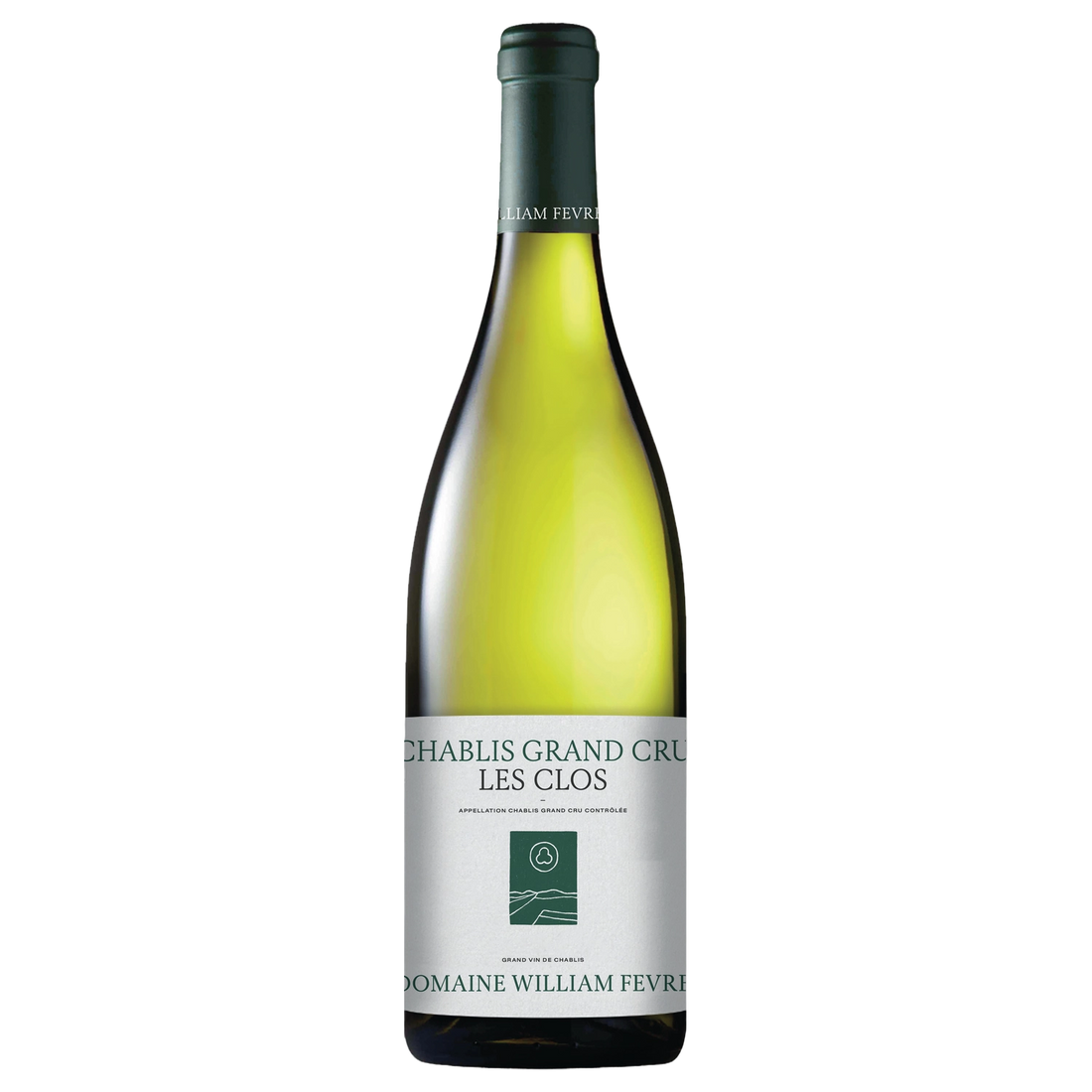 A bottle of Domaine William Fèvre Chablis Grand Cru Les Clos Domaine 2023 750ml White Wine