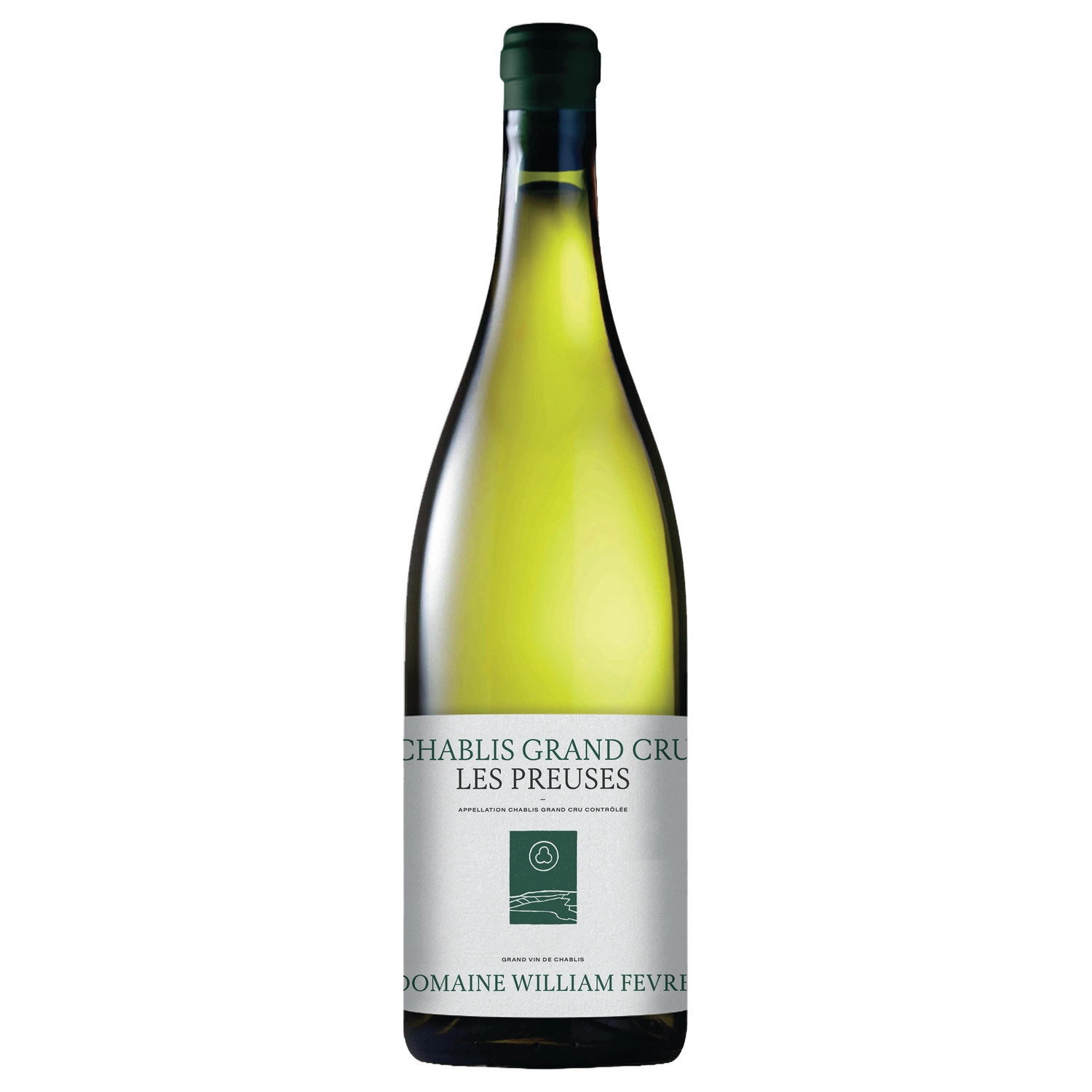 A bottle of Domaine William Fèvre Chablis Grand Cru Les Preuses Domaine 2023 750ml White Wine
