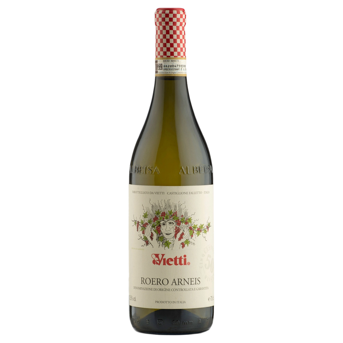 A bottle of Vietti Roero Arneis 2025 750ml White Wine