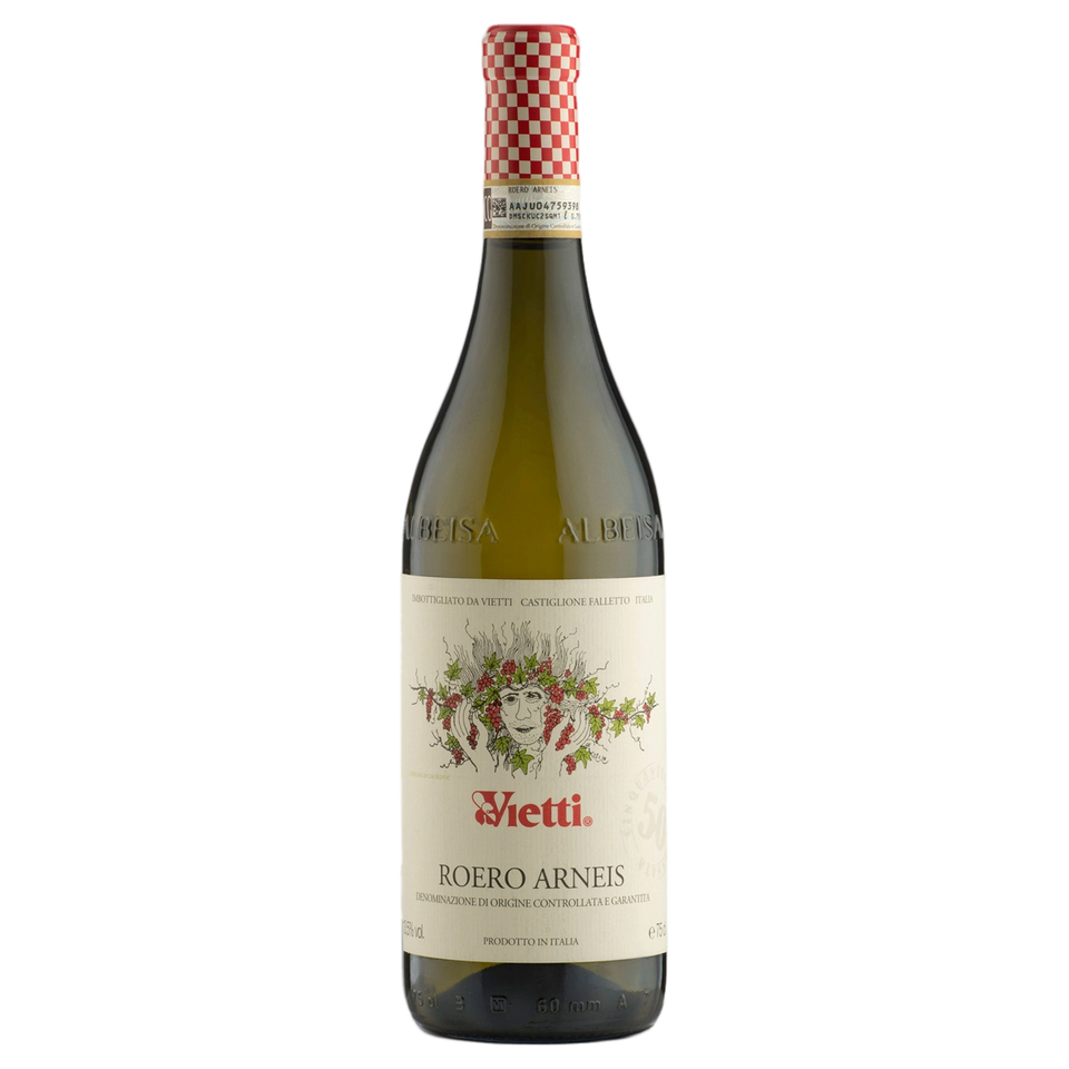 A bottle of Vietti Roero Arneis 2025 750ml White Wine