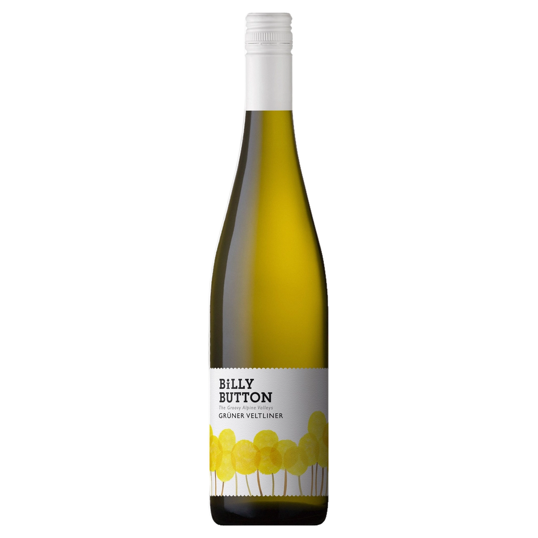 A bottle of Billy Button Gruner Veltliner 2025 750ml White Wine