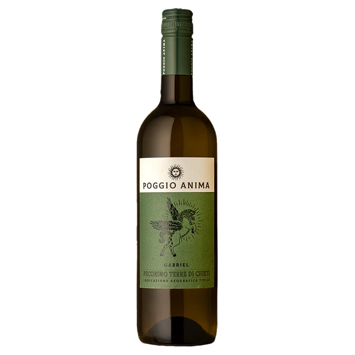 A bottle of Poggio Anima Pecorino Terre di Chieti Gabriel 2025 750ml White Wine