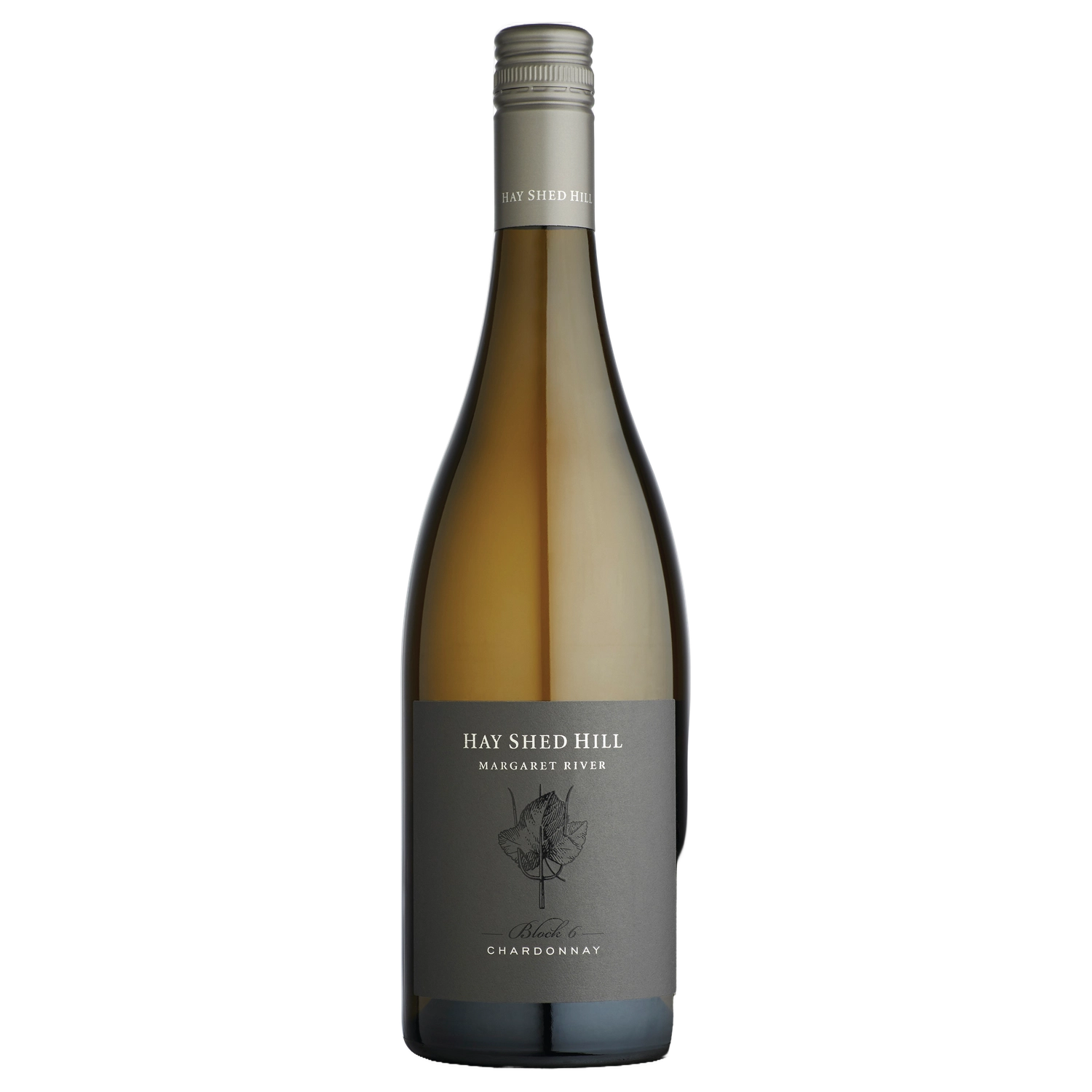 A bottle of Hay Shed Hill Block 6 Chardonnay 2025 750ml White Wine