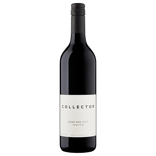A bottle of Collector Rose Red City Sangiovese 2024 750ml Red Wine