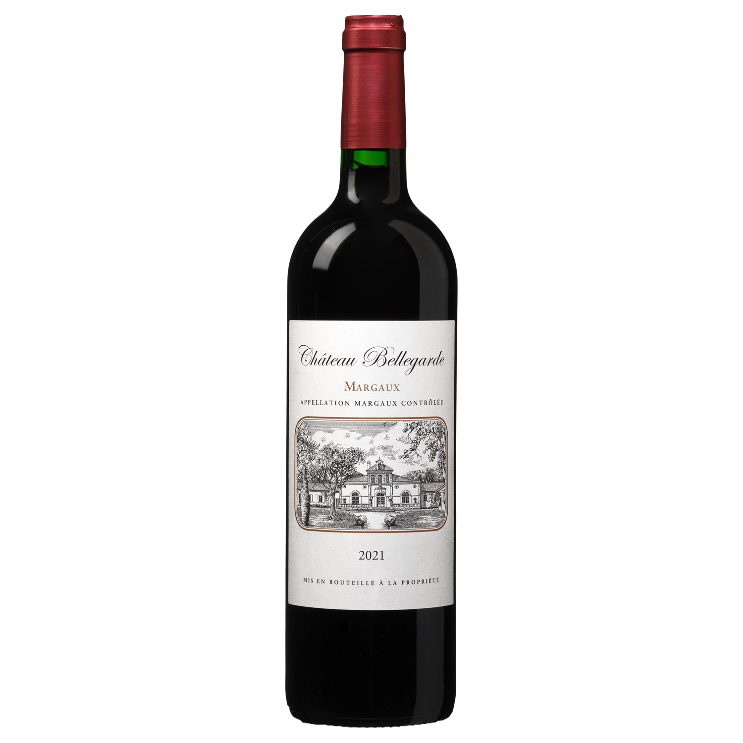 A bottle of Chateau Bellegarde 2021 750ml Red Wine