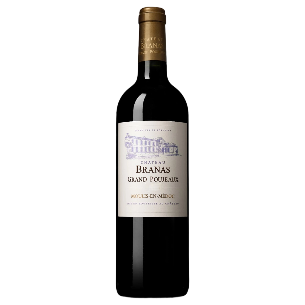 A bottle of Chateau Branas Grand Poujeaux 2020 750ml Red Wine
