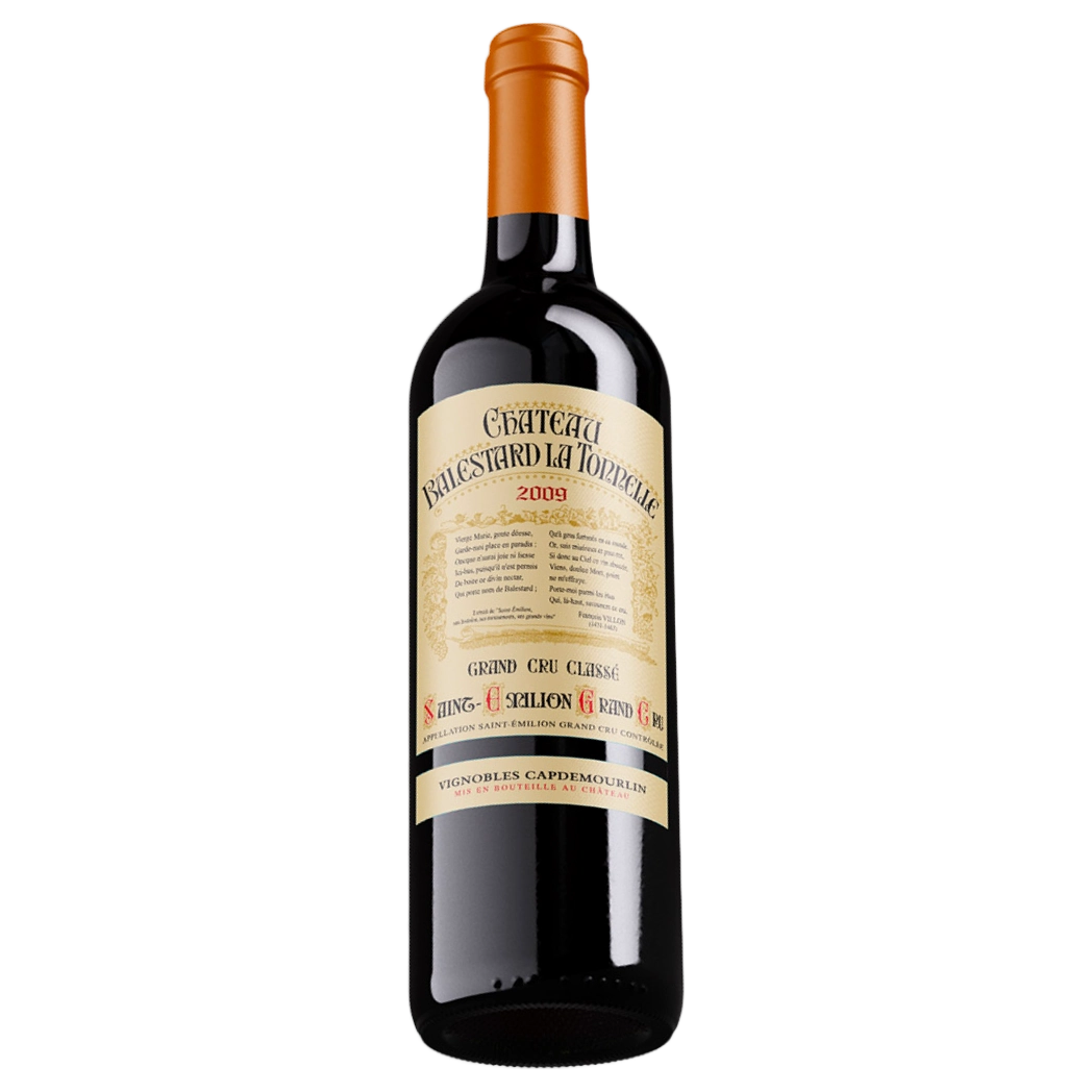 A bottle of Chateau Balestard La Tonnelle 2009 750ml Red Wine