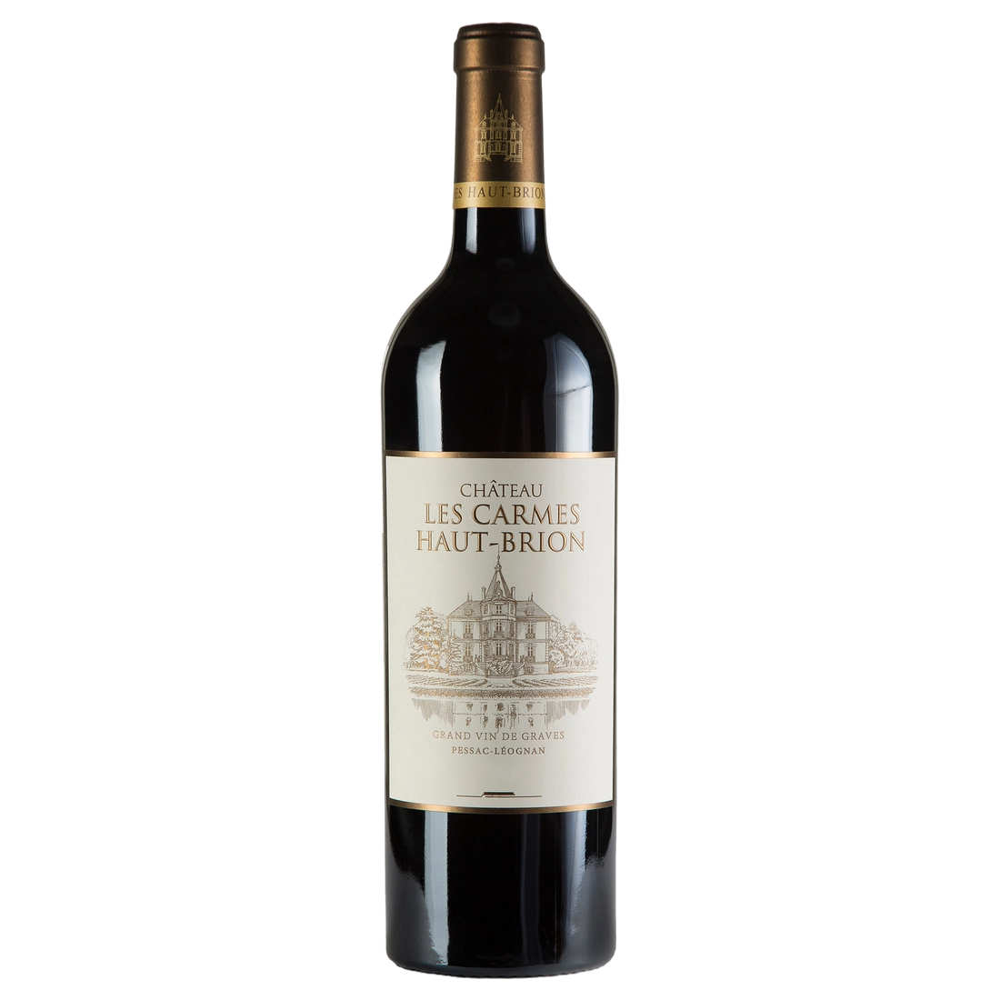 A bottle of Chateau Les Carmes Haut Brion 2013 750ml Red Wine