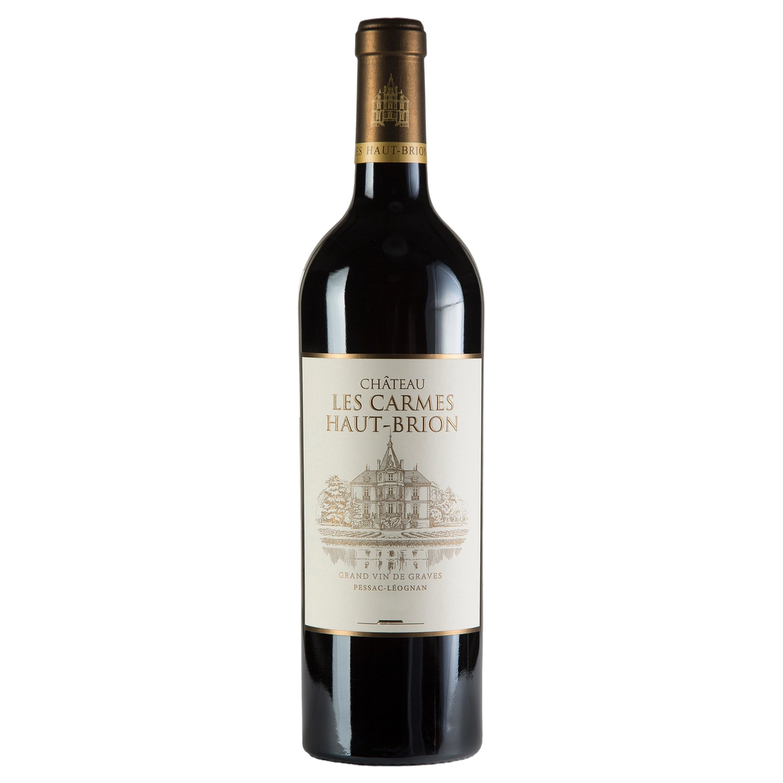 A bottle of Chateau Les Carmes Haut Brion 2020 750ml Red Wine