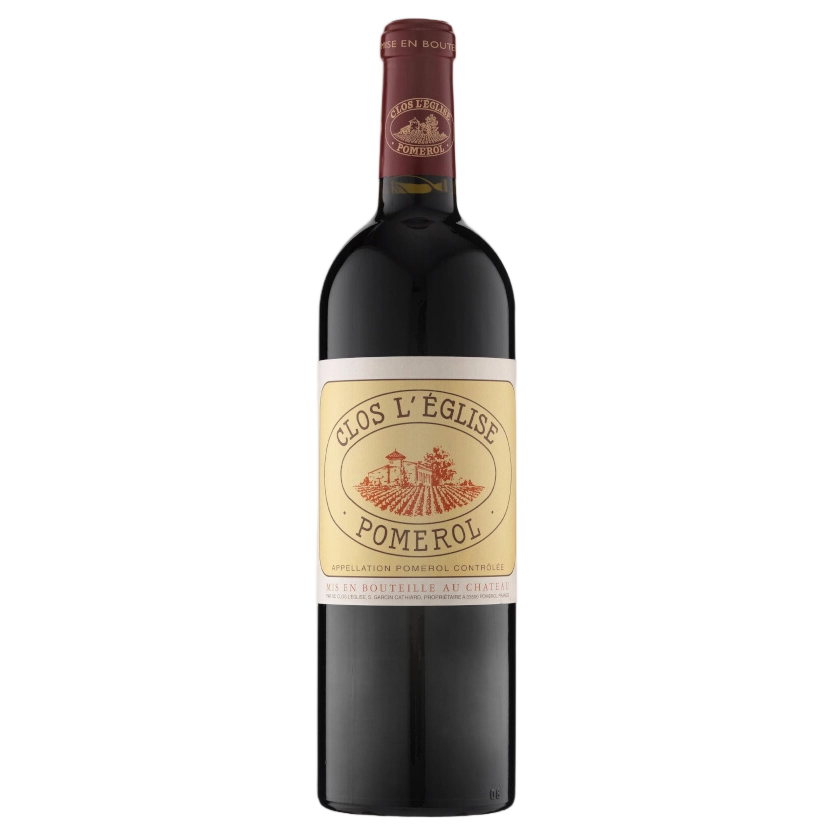 A bottle of Clos L'Eglise 2007 750ml Red Wine