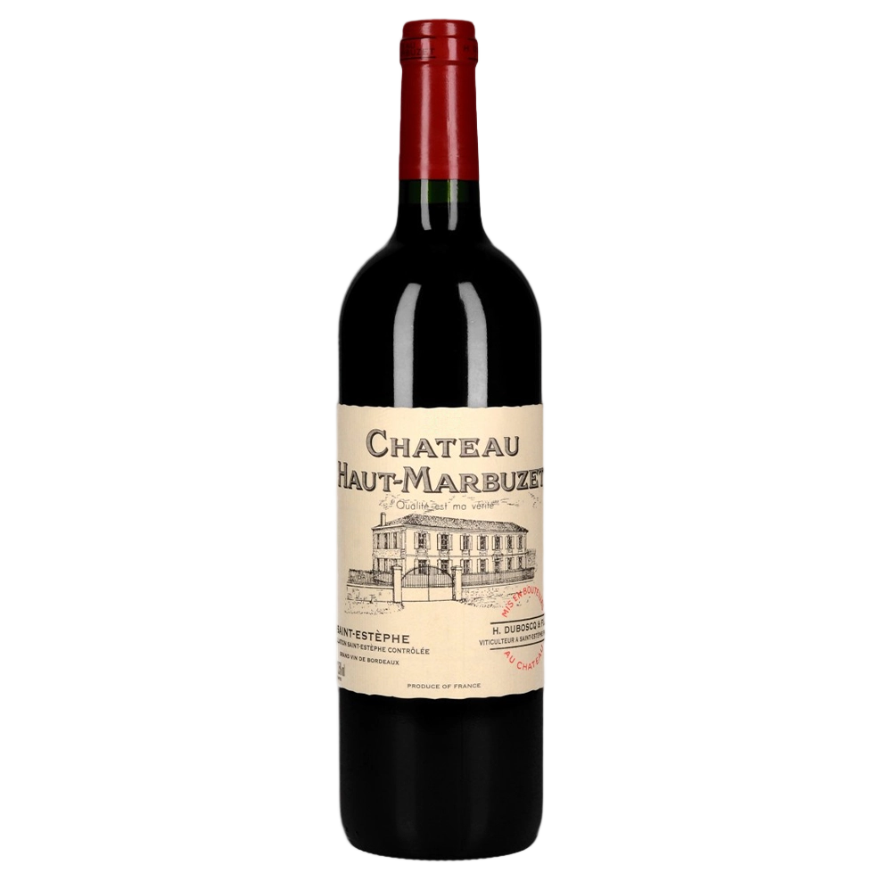 A bottle of Chateau Haut Marbuzet 2017 750ml Red Wine