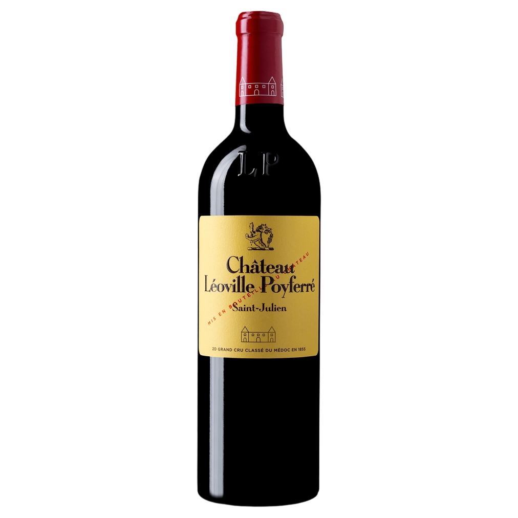 A bottle of Chateau Leoville Poyferre 2015 750ml Red Wine