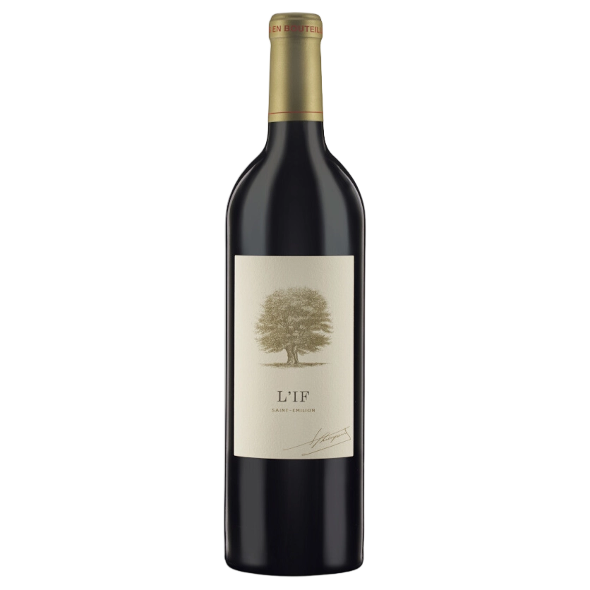A bottle of L'If 2023 750ml Red Wine