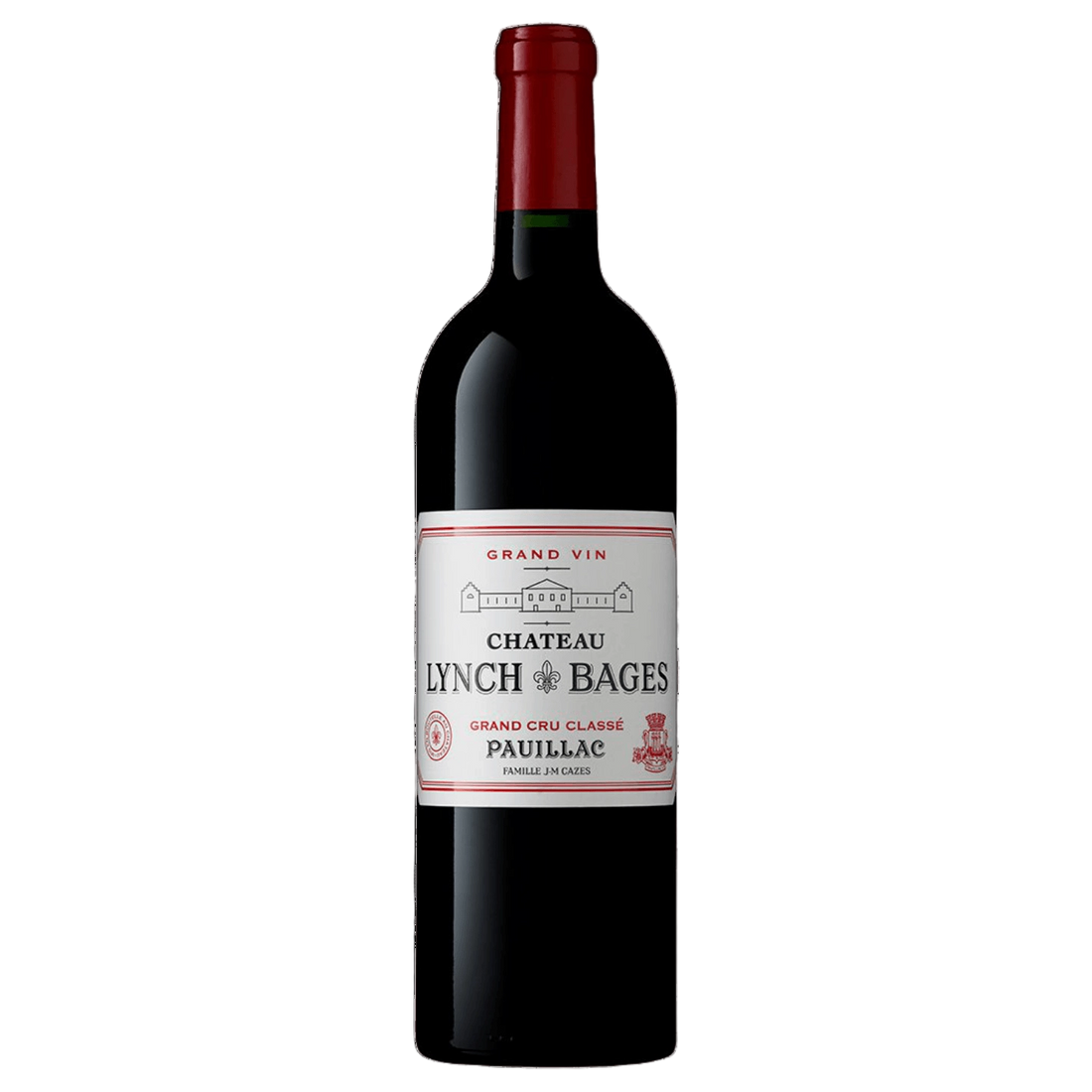 A bottle of Chateau Lynch Bages 2023 375ml Red Wine