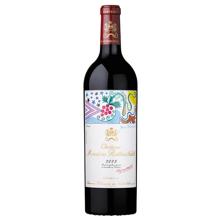 A bottle of Chateau Mouton Rothschild 2023 750ml Red Wine