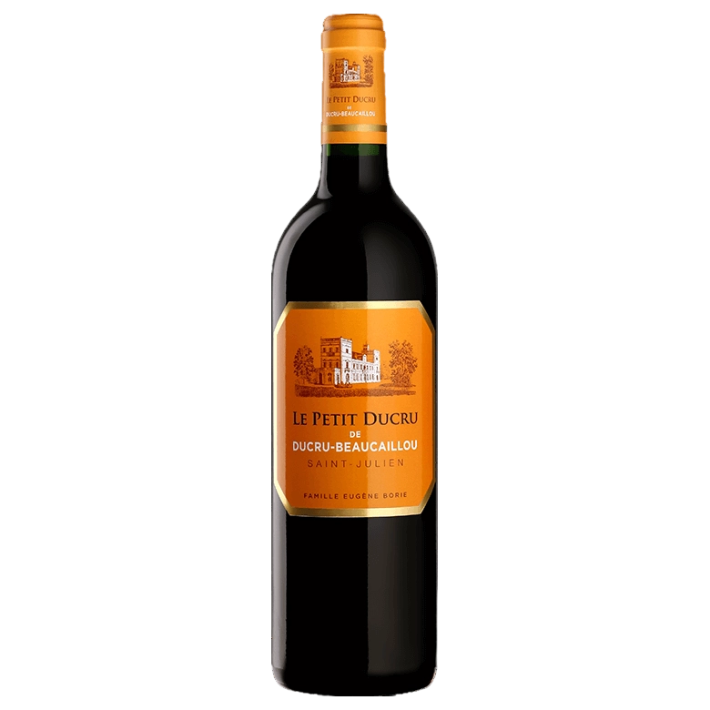 A bottle of Le Petit Ducru De Ducru Beaucaillou 2020 375ml Red Wine