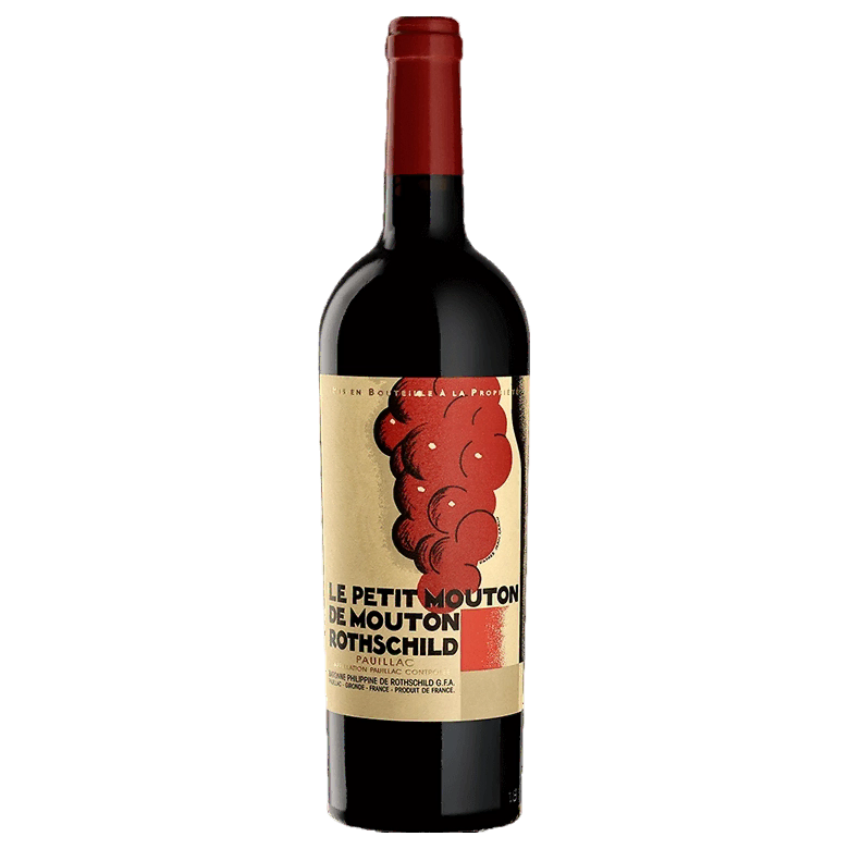 A bottle of Petit Mouton De Mouton Roths. 2023 1500ml Red Wine