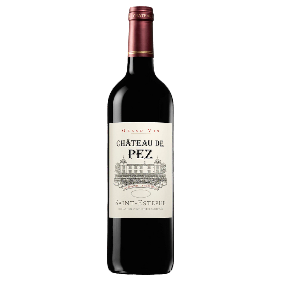 A bottle of Chateau De Pez Sales Are Restricted In France 2023 750ml Red Wine