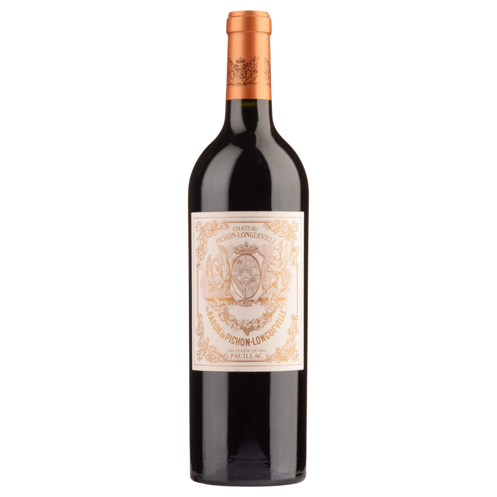 A bottle of Chateau Pichon Longuev. Baron 2012 750ml Red Wine