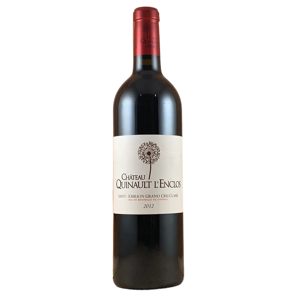A bottle of Chateau Quinault L'Enclos 2012 750ml Red Wine