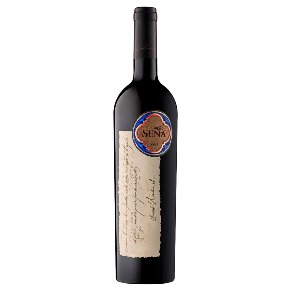 A bottle of Sena 2023 750ml Red Wine