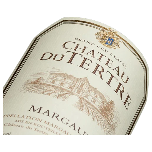 A bottle of Chateau Du Tertre 2019 750ml Red Wine