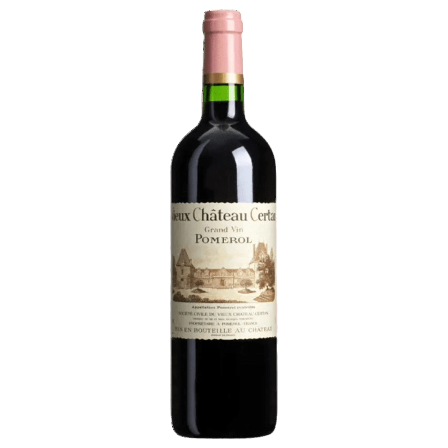 A bottle of Vieux Chateau Certan 2014 750ml Red Wine