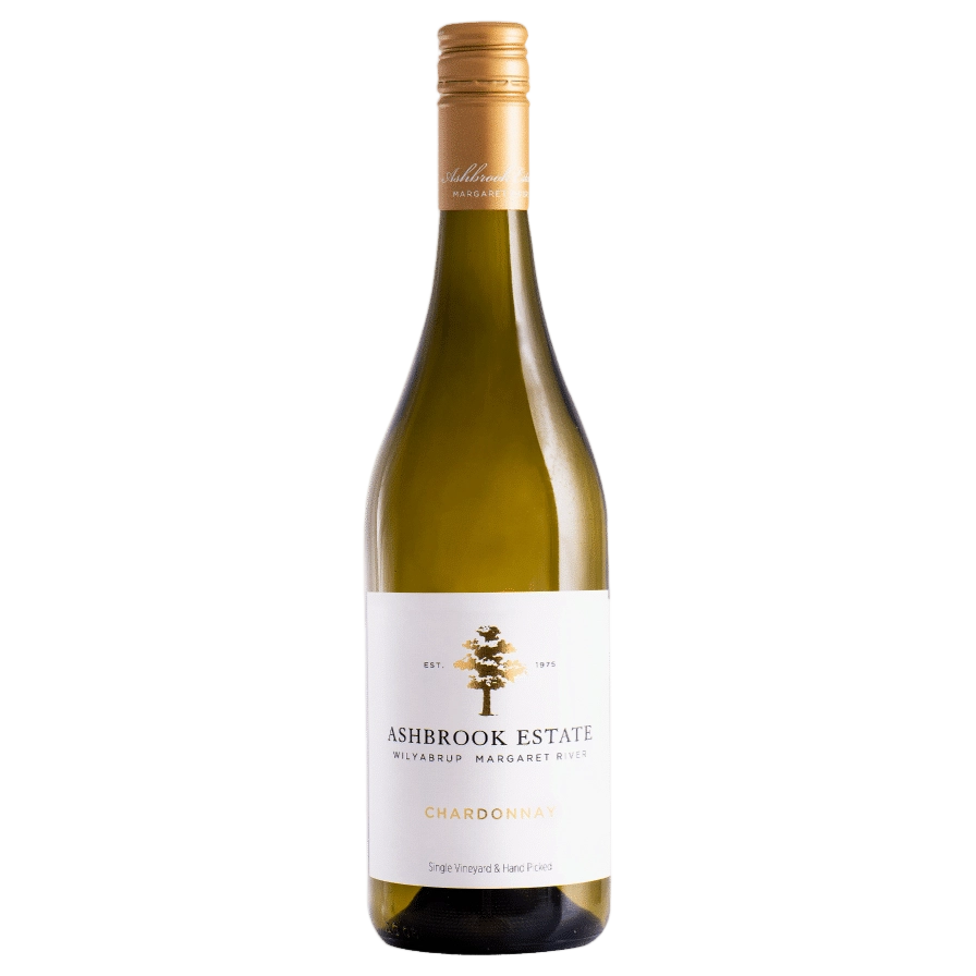 A bottle of Ashbrook Margaret River Chardonnay 2025 750ml White Wine