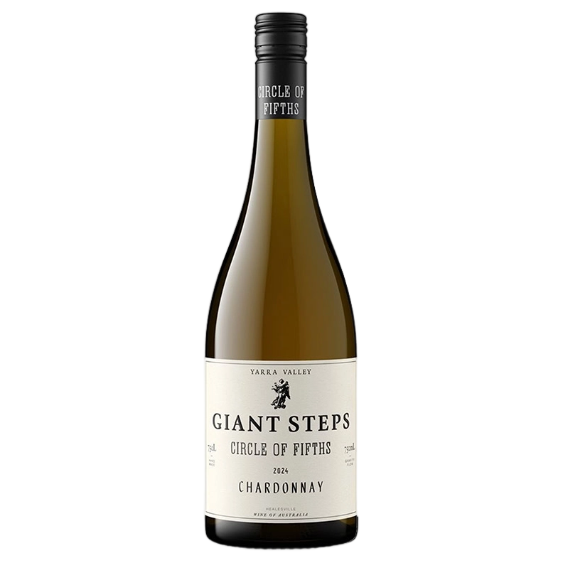 A bottle of Giant Steps Circle of Fifths Chardonnay 2025 750ml White Wine