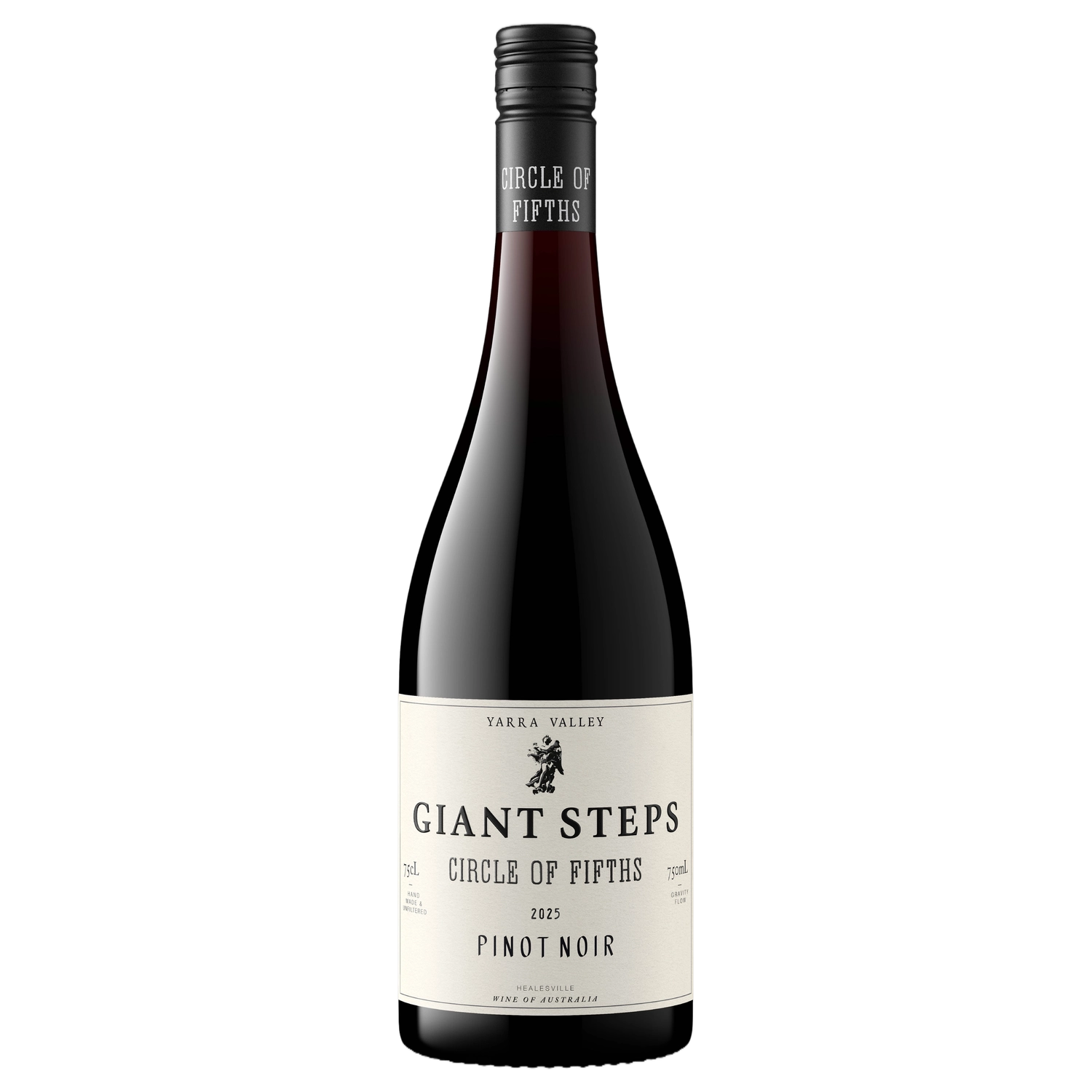 A bottle of Giant Steps Circle of Fifths Pinot Noir 2025 750ml Red Wine