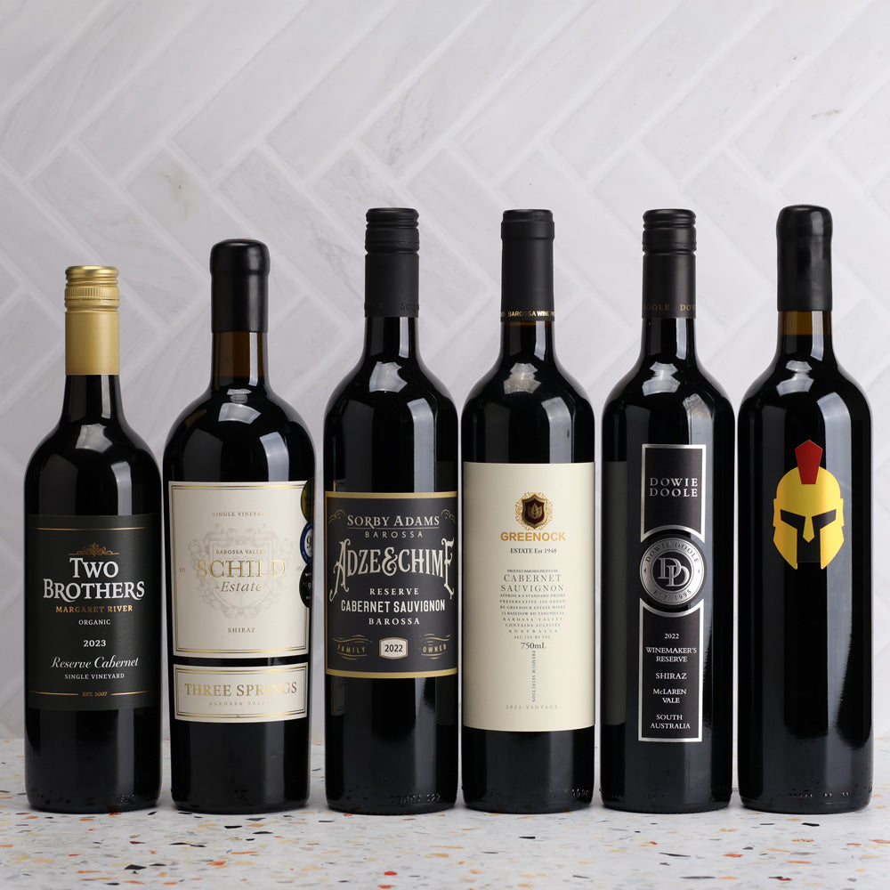 A collection of Premium Cellar 6pack from The Wine Collective