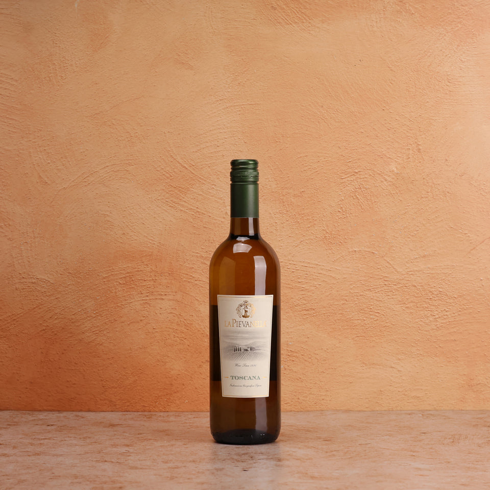 A bottle of Trambusti La Pievanella Bianco Toscana IGT 2023 750ml White Wine