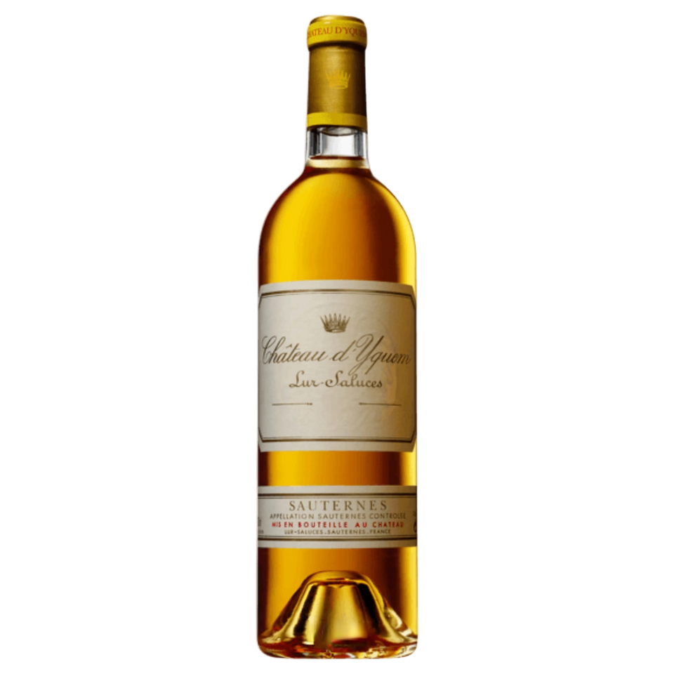 A bottle of Chateau d'Yquem 2023 375mL 750ml White Wine