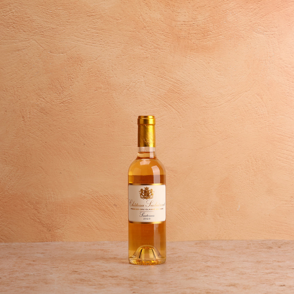 A bottle of Château Suduiraut Sauternes 2023 375ml 750ml White Wine