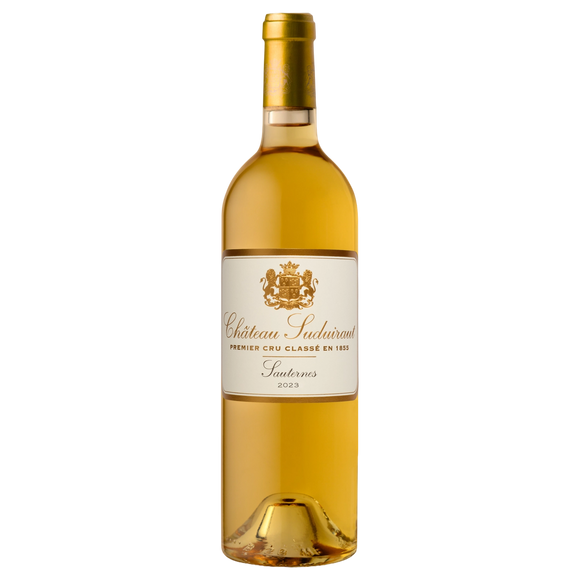 A bottle of Château Suduiraut Sauternes 2023 375ml 750ml White Wine