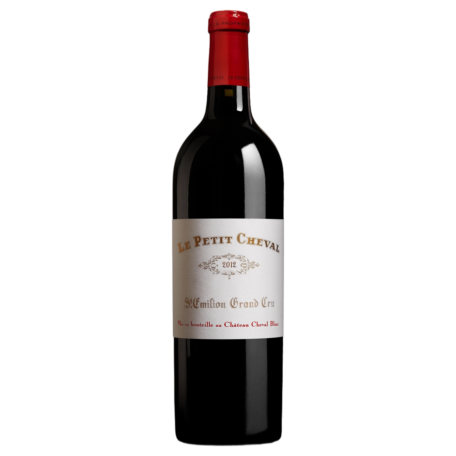 A bottle of Le Petit Cheval 2014 750ml Red Wine
