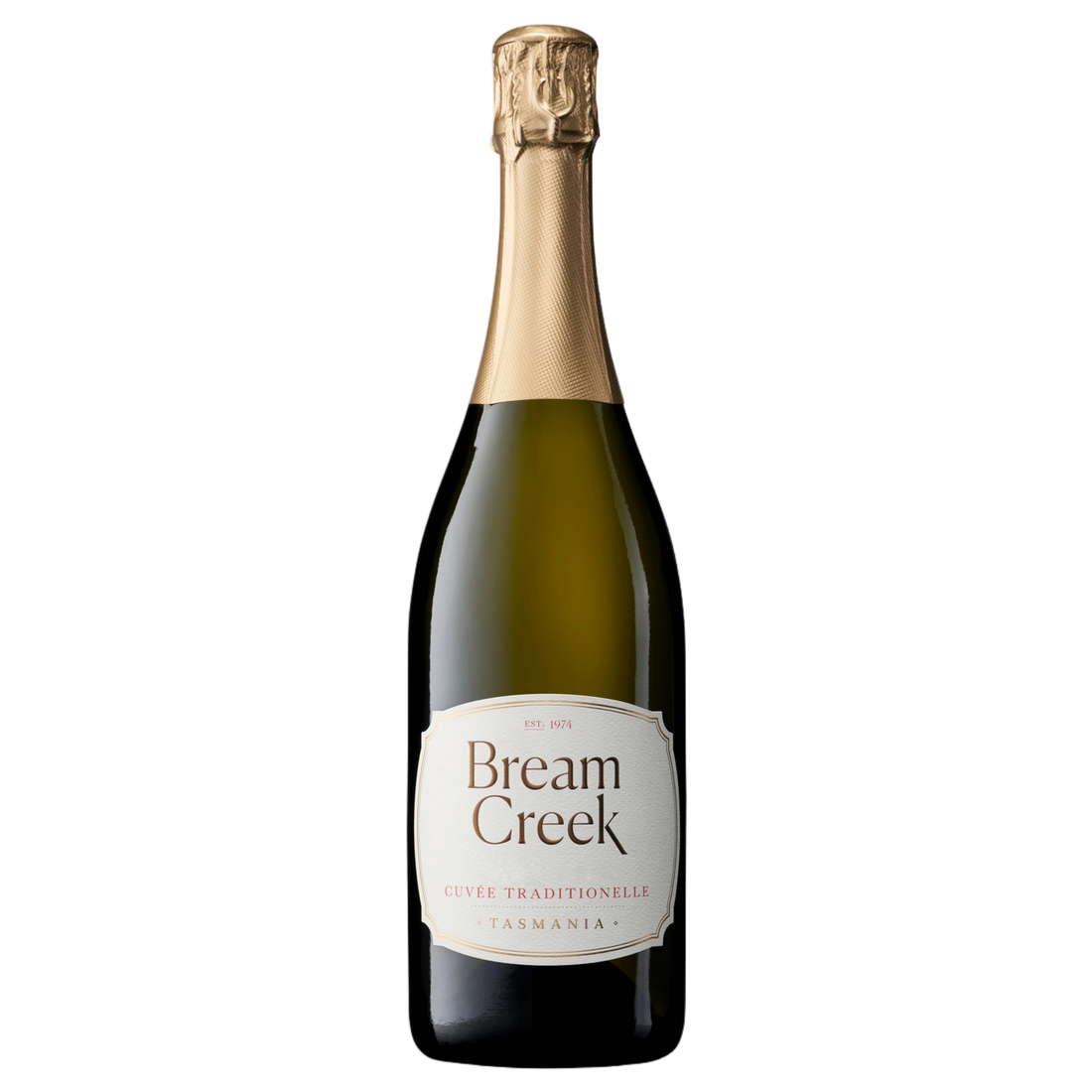 A bottle of Bream Creek Cuvée Traditionelle 2022 750ml Sparkling Wine