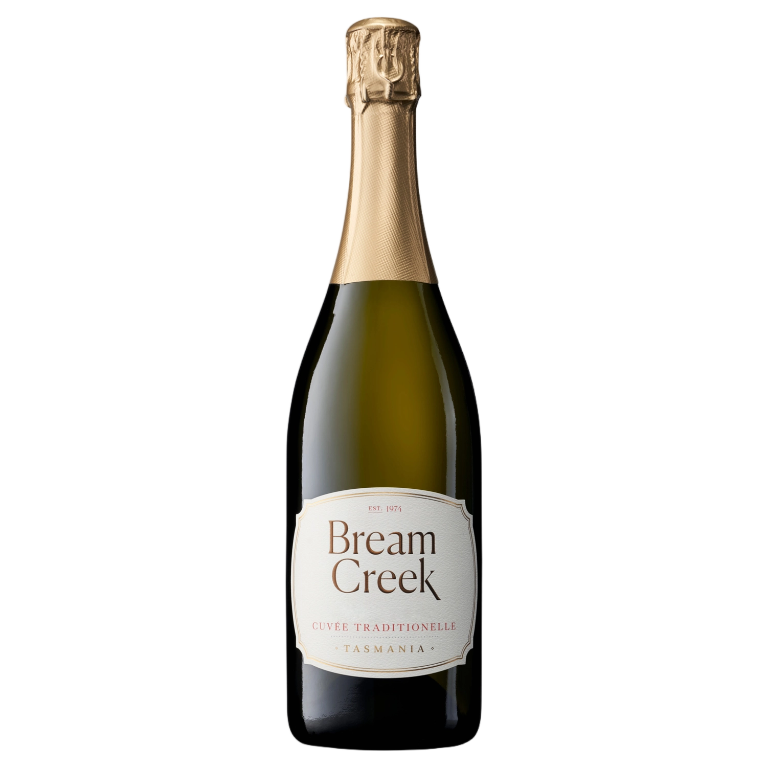 A bottle of Bream Creek Cuvée Traditionelle 2022 750ml Sparkling Wine