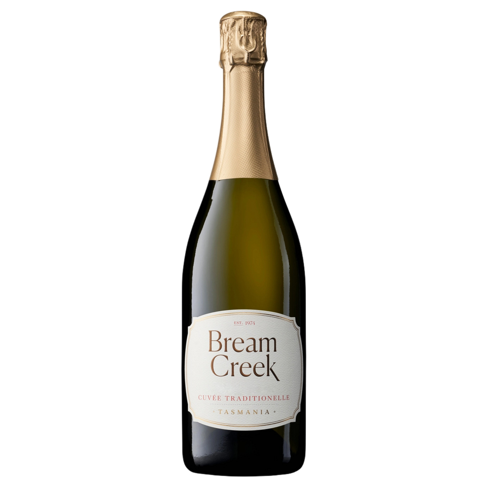 A bottle of Bream Creek Cuvée Traditionelle 2022 750ml Sparkling Wine