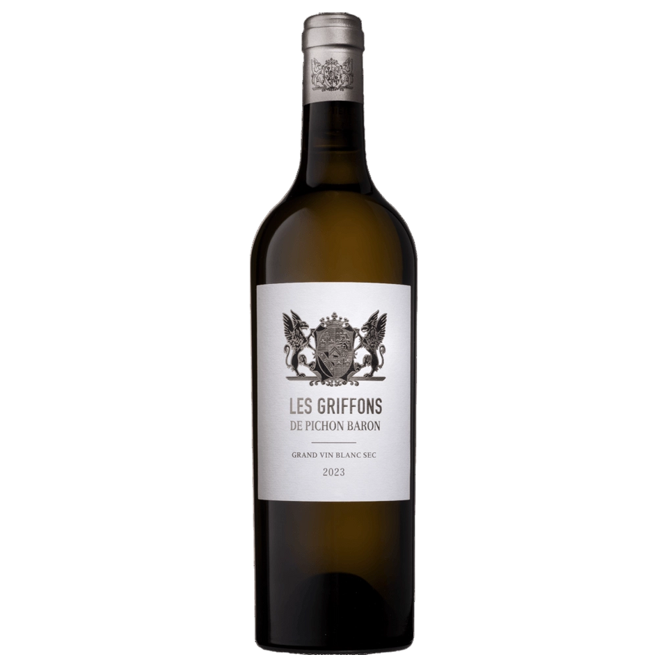 A bottle of Chateau Pichon-Longueville 'Les Griffons de Pichon Baron' 2023 750ml Red Wine