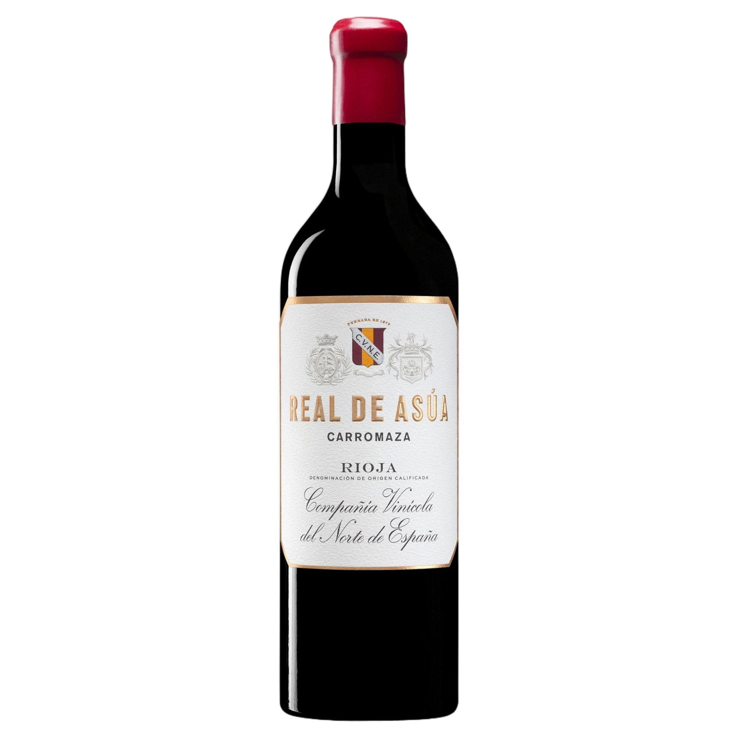 A bottle of Cvne Real De Asùa Carromaza 2019 750ml Red Wine